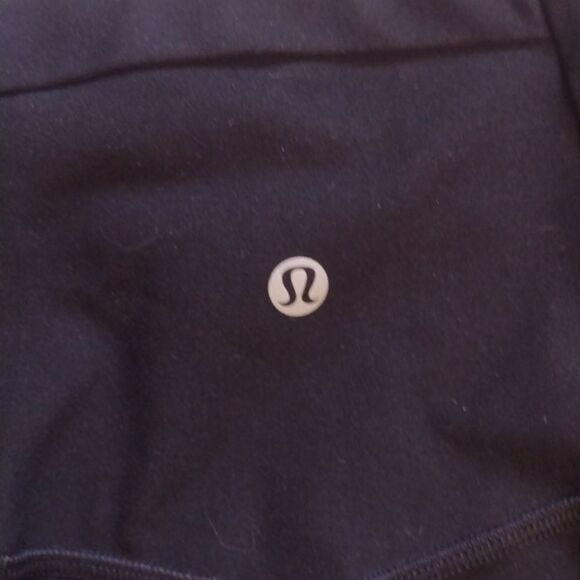 Lululemon Mapped Out High Rise Tight Black Brick Orange patterned leggings 2 - Picture 4 of 13